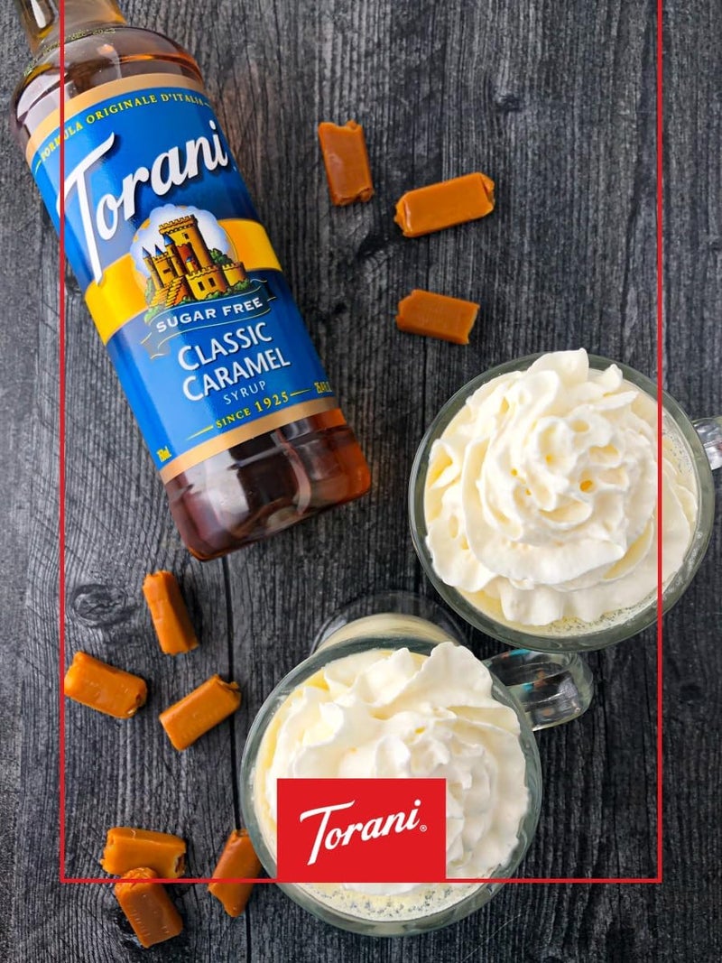 Torani Sugar Free Classic Caramel Syrup - 750ml - Image 4
